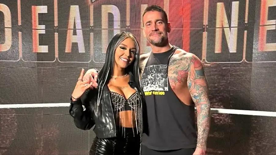 CM Punk and Cora Jade.jpg