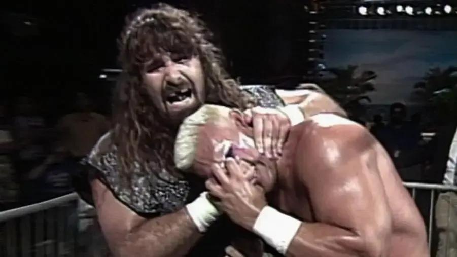 Cactus Jack Sting WCW  Beach Blast 1992.jpg