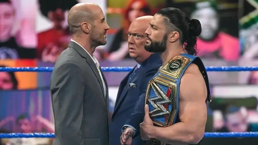 Cesaro roman reigns wwe smackdown april 2021