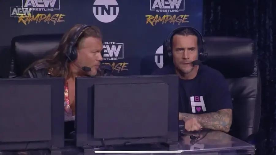 Chris Jericho CM Punk AEW Commentary.jpg