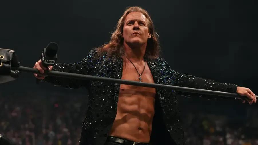 Chris Jericho spangly jacket August 2022.png