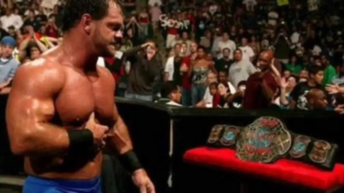 Chris benoit ecw title