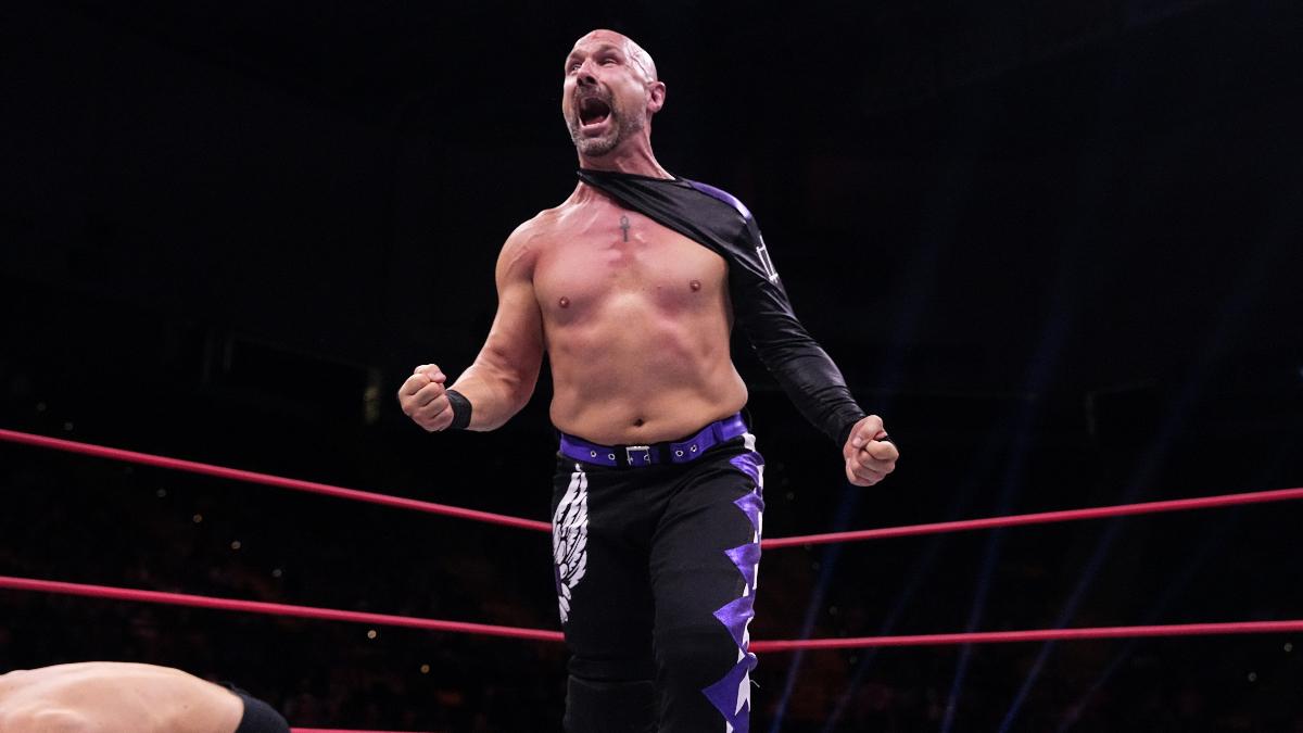 Christopher Daniels celebrating in September 2024