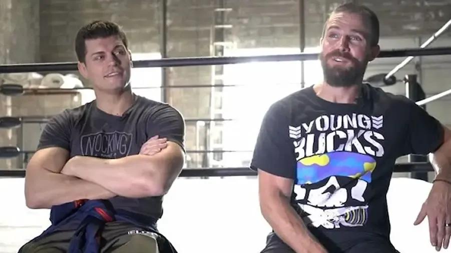 Cody rhodes stephen amell