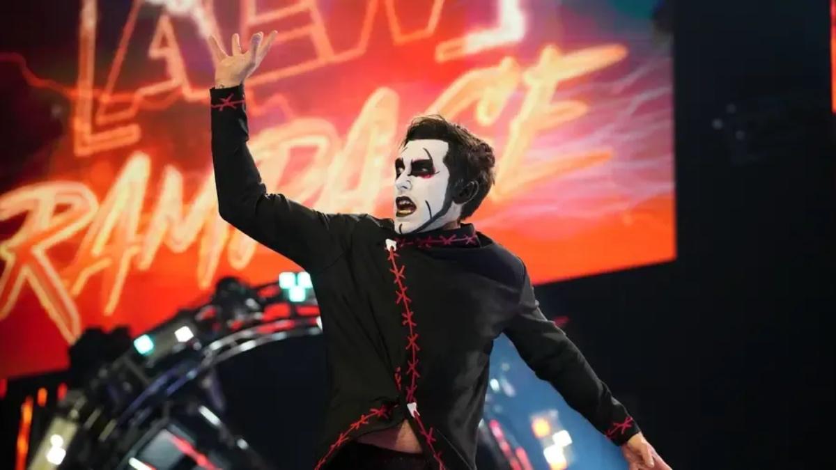 Danhausen waving during AEW Rampage