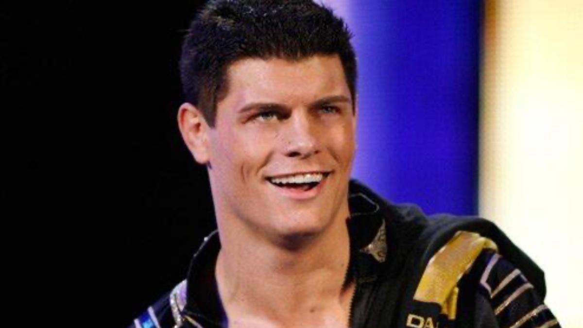 Cody Rhodes smiling in his 'Dashing' phase in 2011