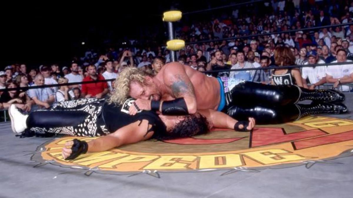 Diamond Dallas Page lay on Randy Savage in WCW