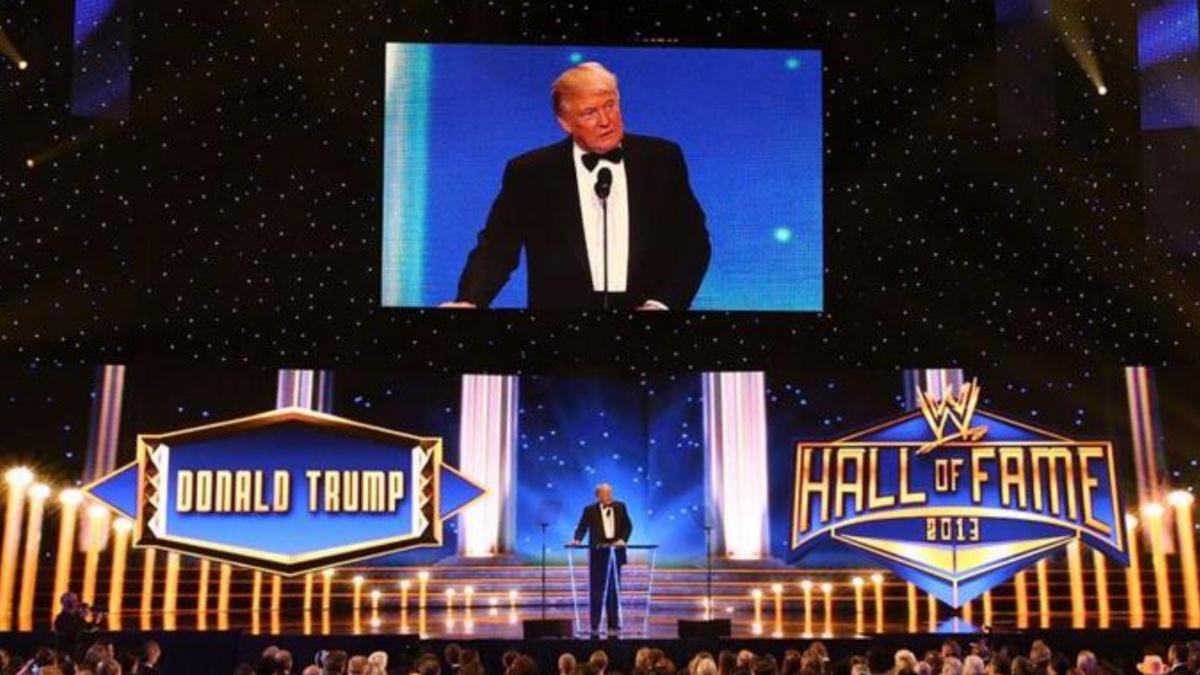 Donald Trump WWE Hall Of Fame speech 
