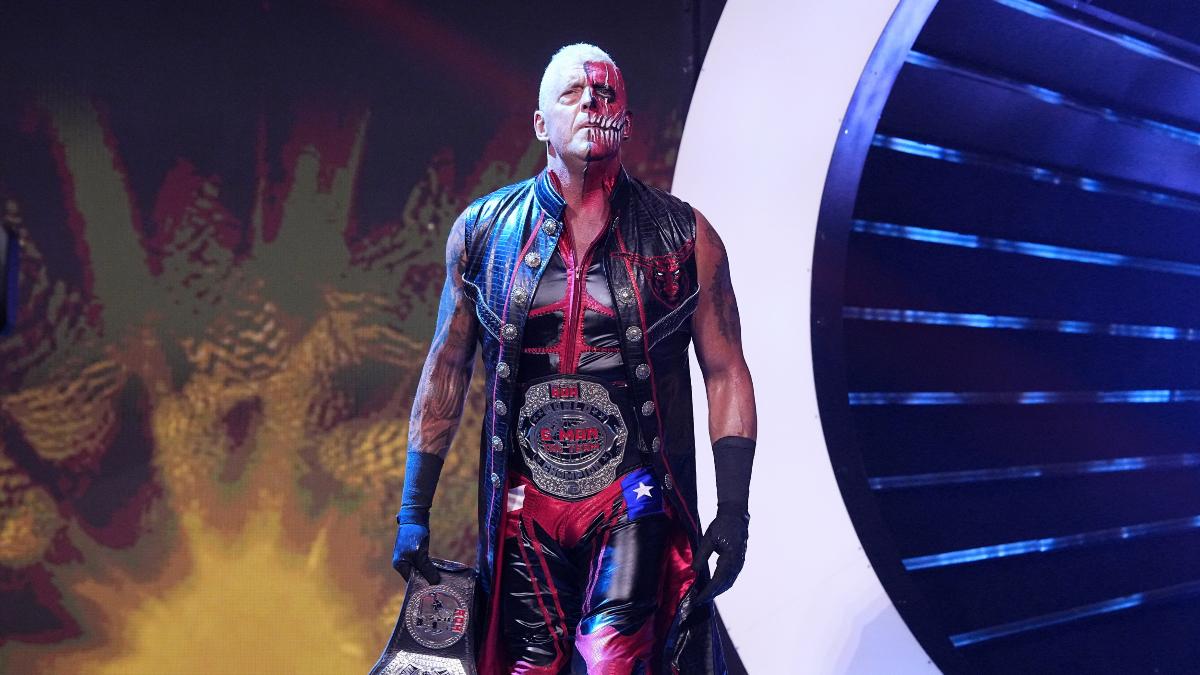 Dustin Rhodes making his entrance in ROH