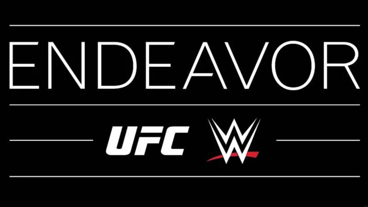 Logos for WWE, UFC, and Endeavor