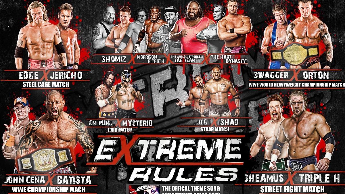 Poster for WWE Extreme Rules 2010