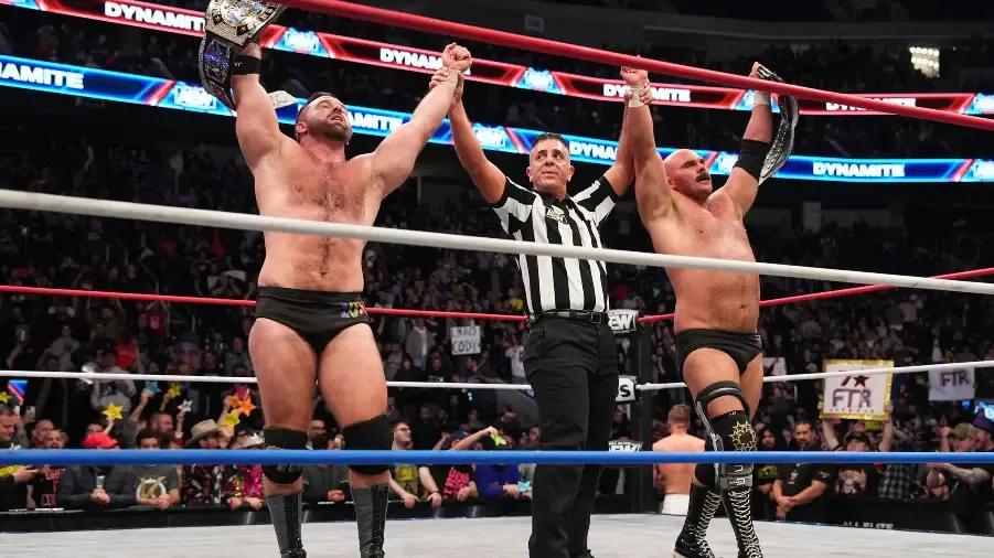FTR win AEW Tag Team Titles April 2023.jpg