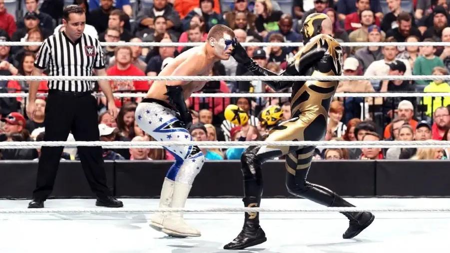 Goldust v stardust wwe fastlane 2015