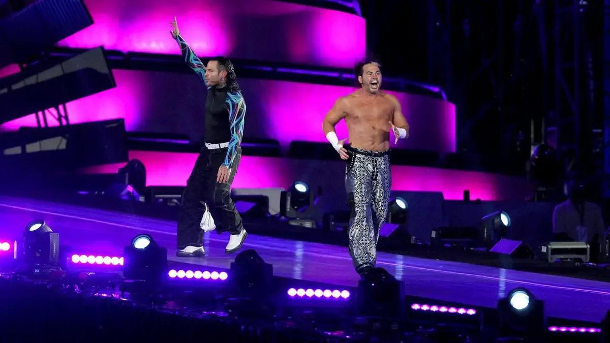 Hardy boyz wrestlemania 33 return