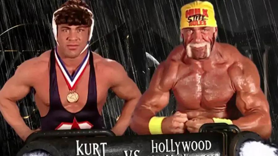 Hulk hogan kurt angle king of the ring 2002 graphic