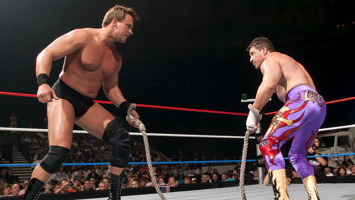 JBL and Eddie Guerrero at WWE Great American Bash 2004