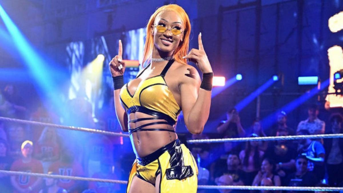 Jakara Jackson posing in NXT