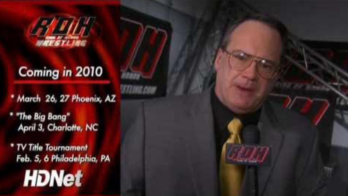 Jim Cornette on Ring of Honor TV