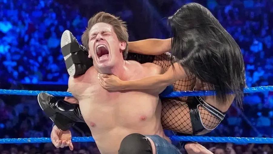 John Cena- Zelina Vega- WWE SmackDown 2019.jpg