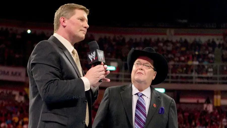 John Laurinaitis Jim Ross Raw 2011.jpg