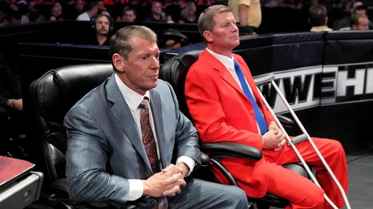 John Laurinaitis Vince McMahon WWE.jpg