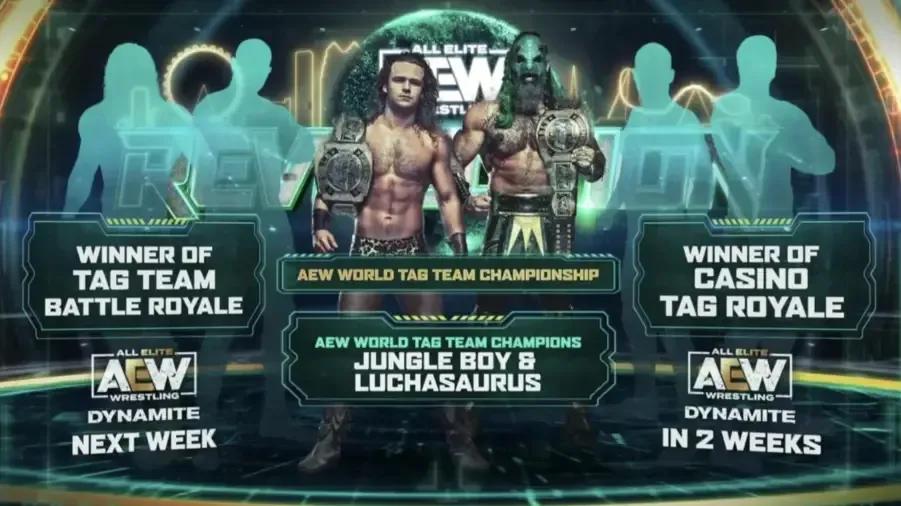 Jurassic Express Three Way Announcement AEW Revolution 2022.png