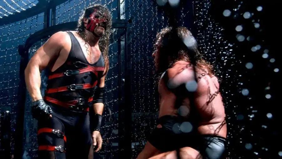 Kane triple h survivor series 2002 elimination chamber