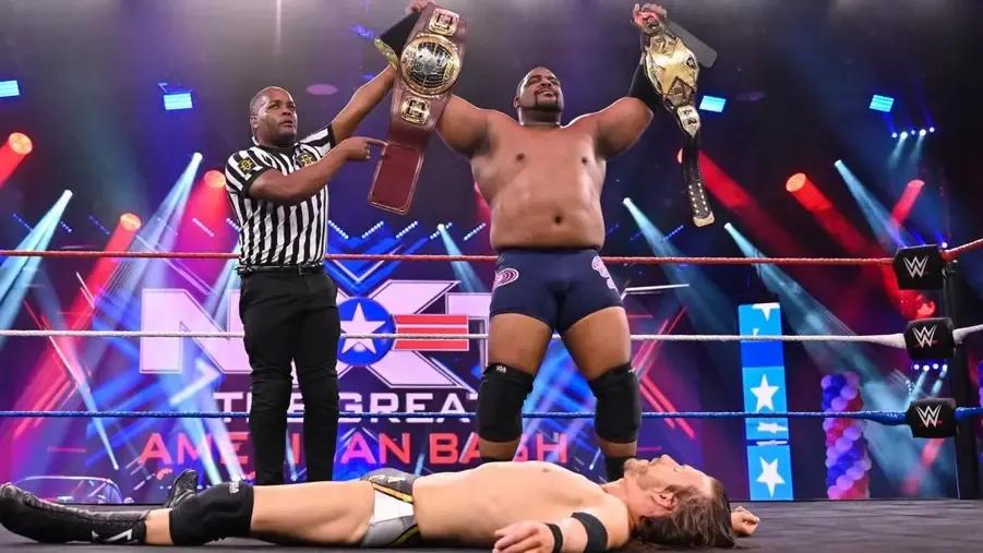 Keith Lee- WWE NXT The Great American Bash 2020- July 2020.jpg