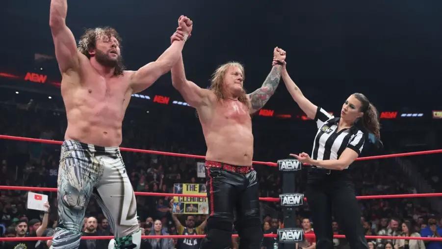 Kenny Omega Chris Jericho AEW Collision 2023.jpg