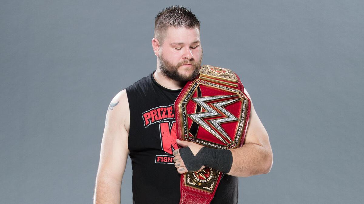 Kevin Owens with Universal Title