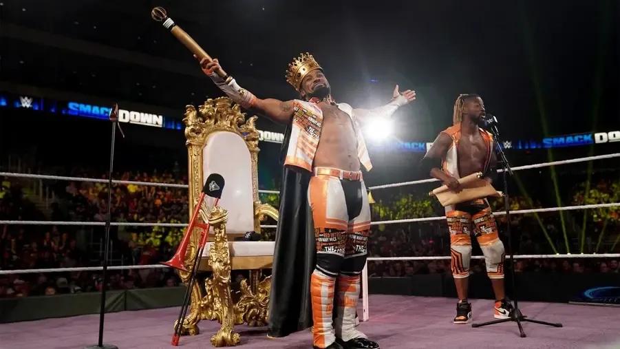 King Xavier- King Woods- WWE SmackDown- October 2021.jpg