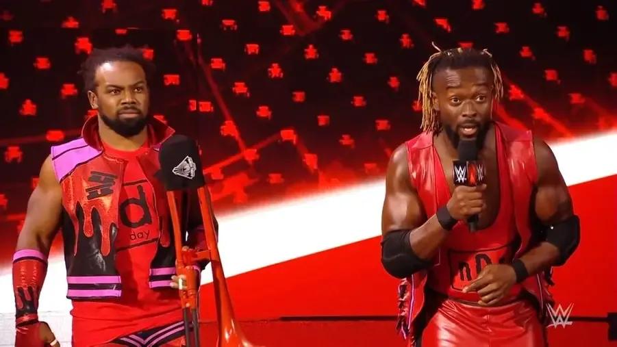 Kofi Kingston- Xavier Woods- WWE Raw- September 2021.jpg