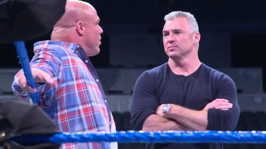 Kurt Angle- Shane McMahon- WWE SmackDown- 2017.jpg