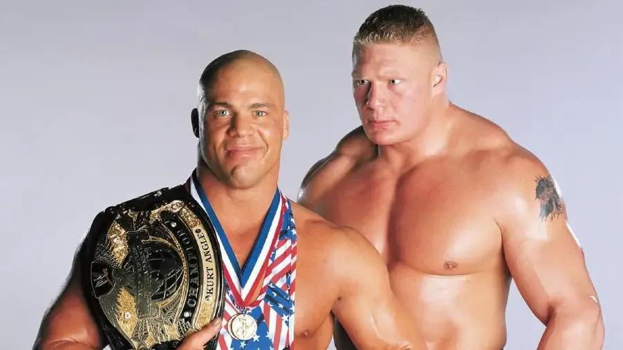 Kurt angle brock lesnar 2003