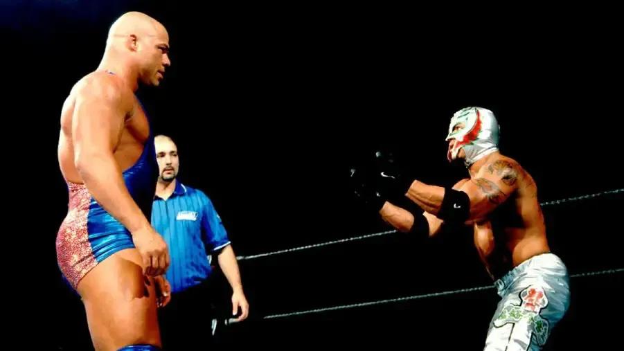 Kurt angle rey mysterio no mercy 2002