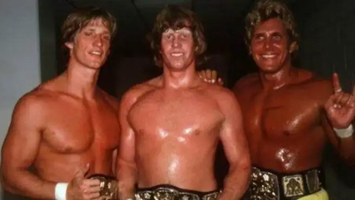 Lance Von Erich with the Von Erich