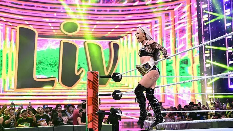 Liv Morgan Raw after SmackDown Women-s Title win.jpg