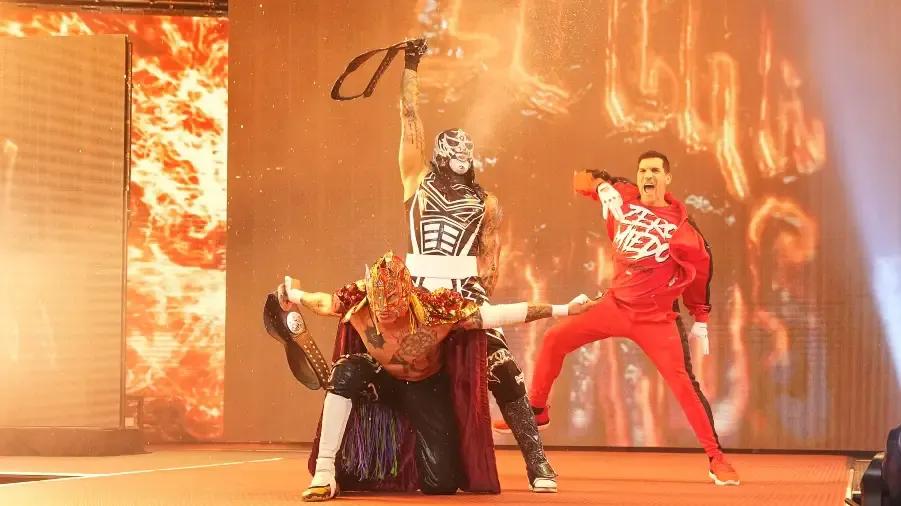 Lucha Bros ROH Tag Champs May 2023.jpg