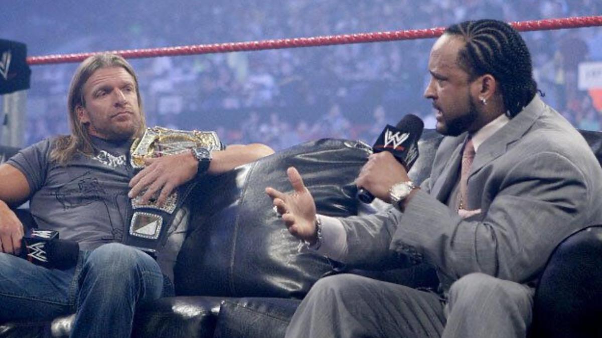 MVP with Triple H on the VIP Lounge