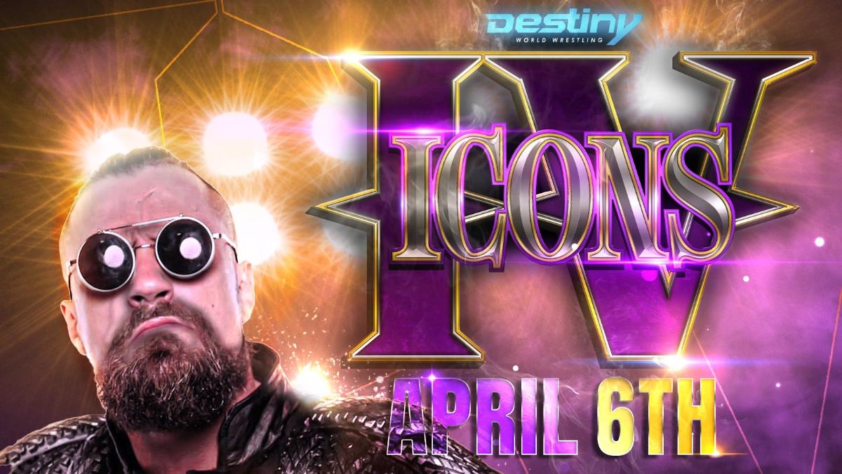 Marty Scurll appearance graphic for Destiny Wrestling