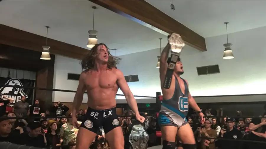 Matt Riddle Jeff Cobb PWG Tag Champs.png