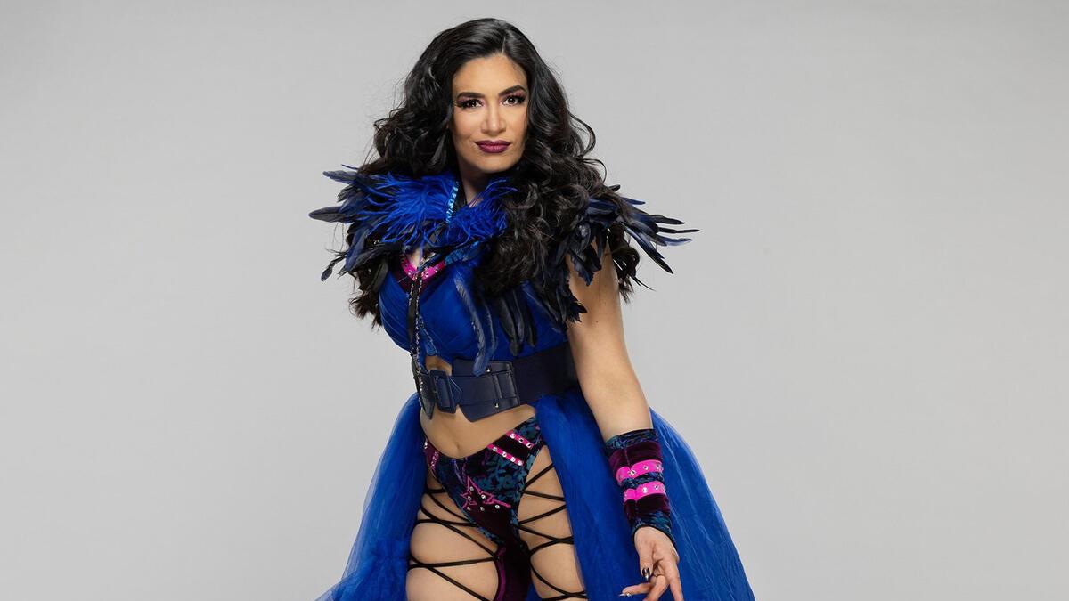 Melina in photoshoot for 2022 WWE Royal Rumble