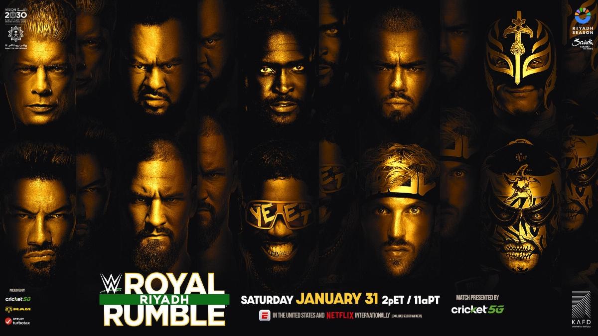 Men's Royal Rumble 2026 graphic