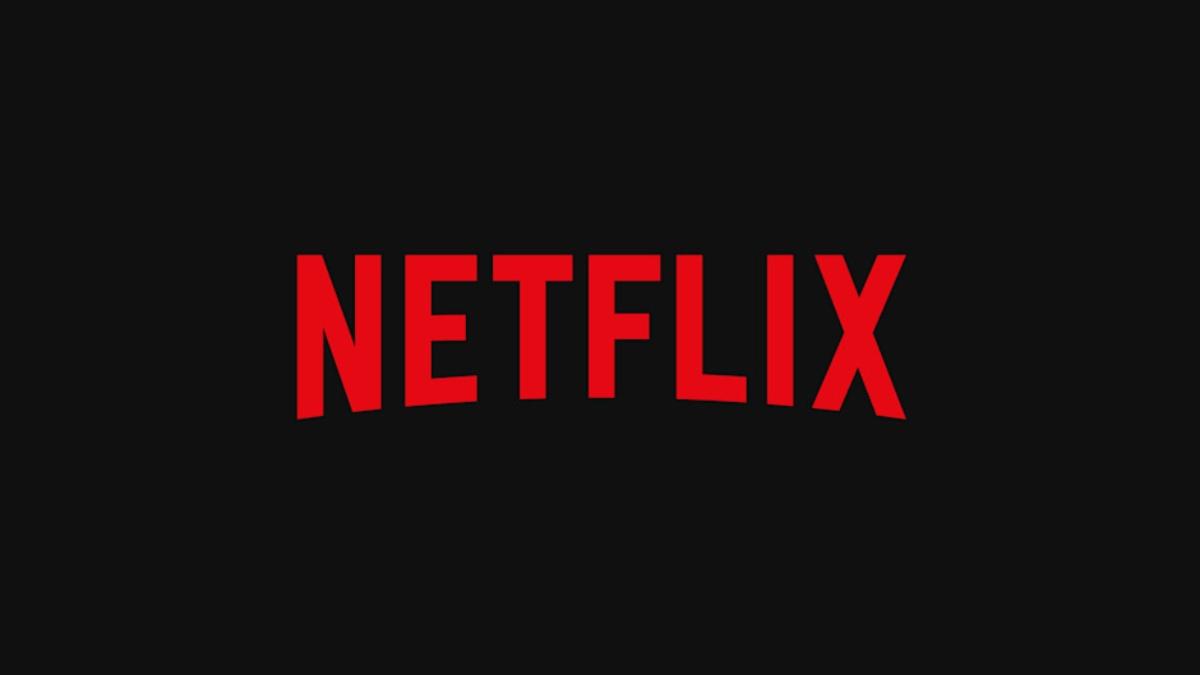 The black-and-red Netflix logo spelling out the company's name