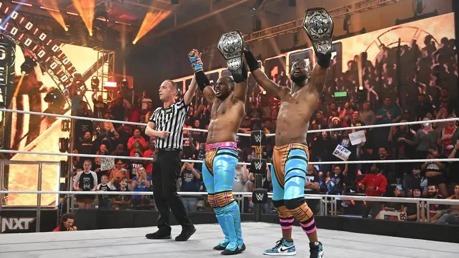 New Day NXT tag team title win.jpg