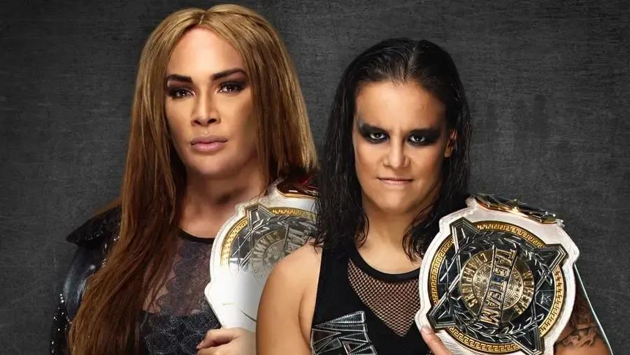 Nia Jax - Shayna Baszler - WWE Women-s Tag Team Championships.jpg
