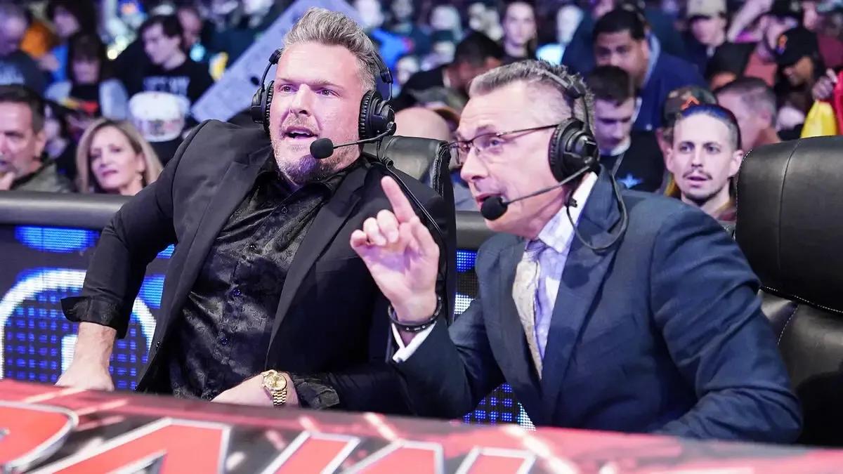 Pat McAfee Michael Cole Raw 2024.jpg