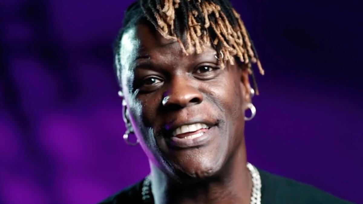 WWE star R-Truth looks directly into the camera during a 2024 video segment