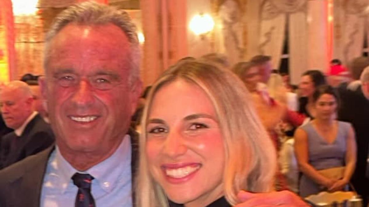 Robert F. Kennedy Jr with Zoe Hines