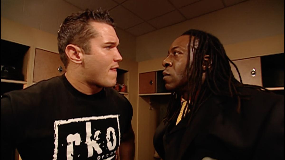 Booker T and Randy Orton in December 2005